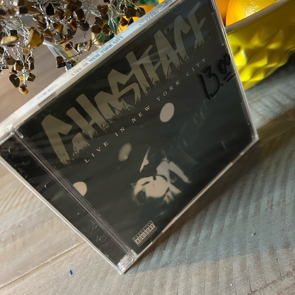 Ghostface Live in New York City CD - Black Parental Advisory Explicit New